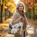 Borsa Artigianale Trapuntata - Cane Incantato