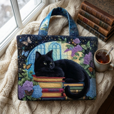 Borsa Artigianale - Gatto Nero sui Libri