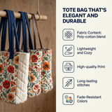 Borsa a Spalla Trapuntata con Cucciolo Incantevole in Scena Naturale
