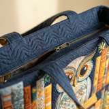 Borsa Artigianale - Gufo e Libri Vintage