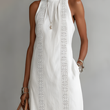Vestito Clara con pizzo delicato e charme estivo
