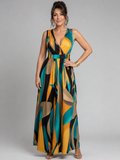 Sigrid | Maxidress con stampa astratta